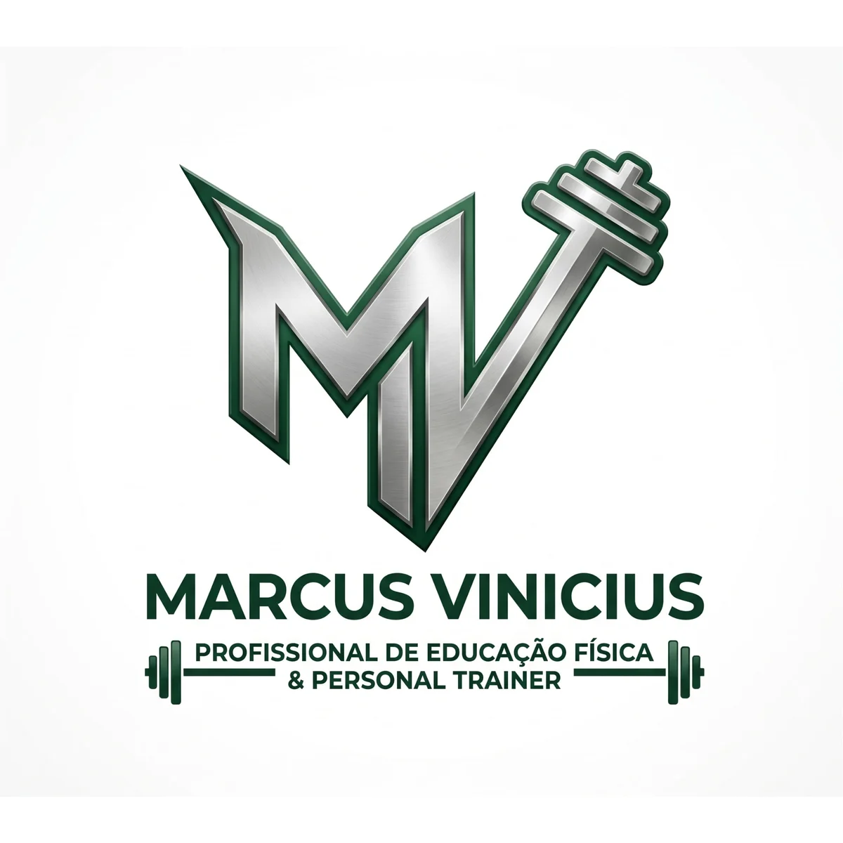Logotipo Marcus Vinicius Personal Trainer